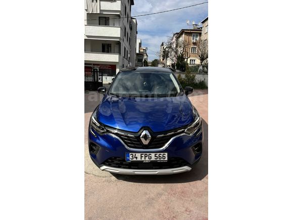 Sahibinden Renault Captur 1.3 TCe Icon 2022 Model  116.000 km Mavi (metalik)