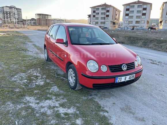 Sahibinden Volkswagen Polo 1.4 Comfortline 2005 Model  201.000 km Kırmızı