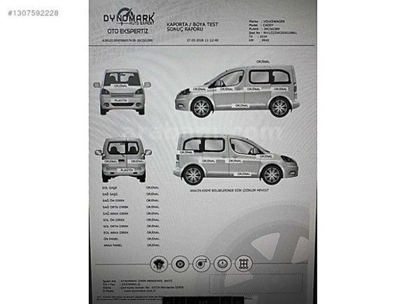 EMSALSİZ 2024 CADDY STYLE 10 BİN KM OTOMATİK GRİ