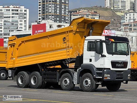 NEŞELİ'DEN *K.K.18 AY TAKSİT* 2016 MAN TGS 41.400 HARDOX+EURO 5