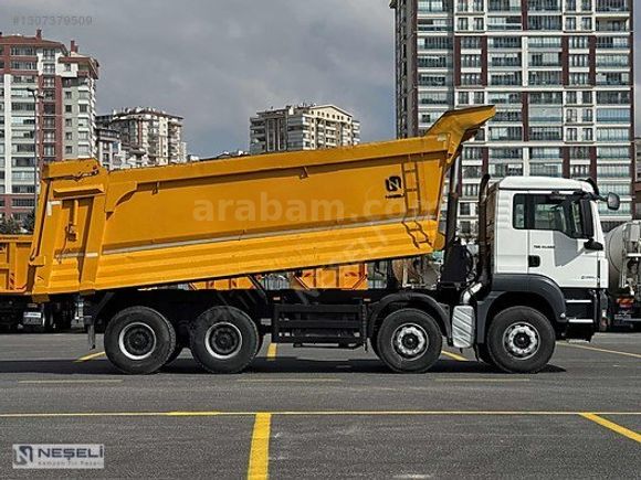 NEŞELİ'DEN *K.K.18 AY TAKSİT* 2016 MAN TGS 41.400 HARDOX+EURO 5
