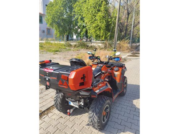 Loncin XWolf 700, 4 adet yedek lastiği ile beraber