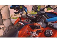 Loncin XWolf 700, 4 adet yedek lastiği ile beraber