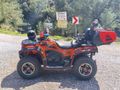 Loncin XWolf 700, 4 adet yedek lastiği ile beraber