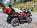 Loncin XWolf 700, 4 adet yedek lastiği ile beraber