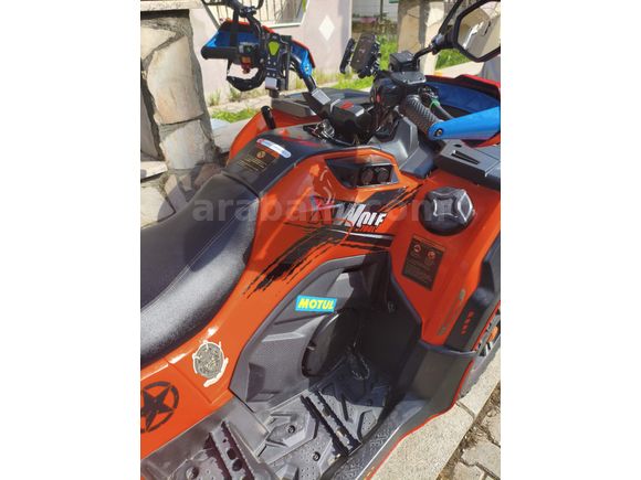 Loncin XWolf 700, 4 adet yedek lastiği ile beraber