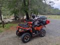 Loncin XWolf 700, 4 adet yedek lastiği ile beraber