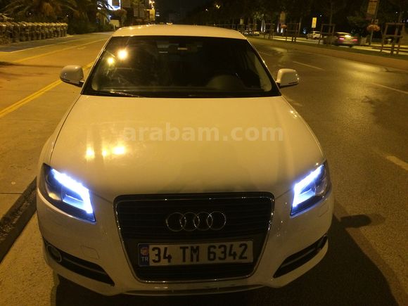 Sahibinden Audi A3 Sportback 1.4 TFSI 2009 Model  Otomatik Beyaz