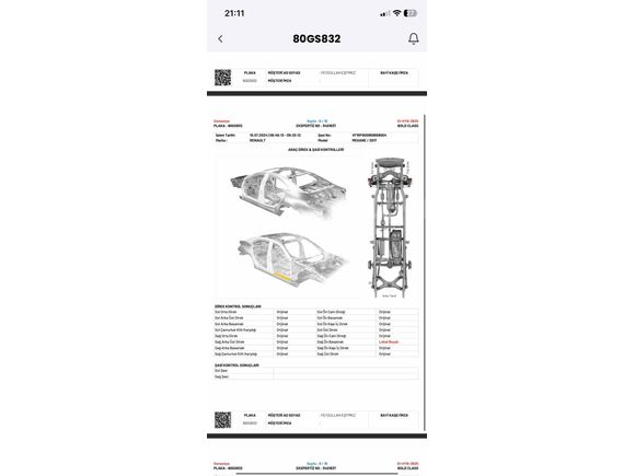 Sahibinden Renault Megane 1.5 dCi Joy 2017 Model 