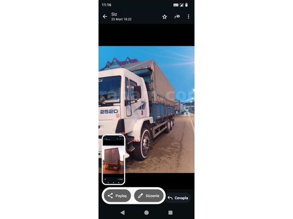 Sahibinden Ford Trucks Cargo 2520 D18 DS (4x2)