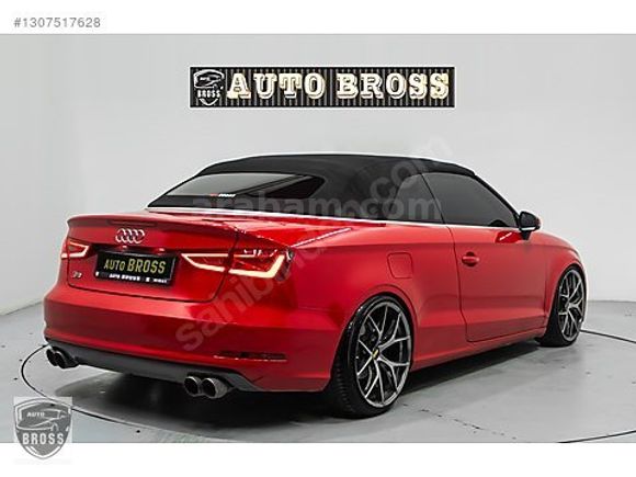 AUTO BROSS SIFIR AYARINDA 2015 MODEL AUDİ A3 CABRİO