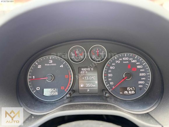2012 AUDİ A3 1.6 TDİ ATTRACTİON S-TRONİC