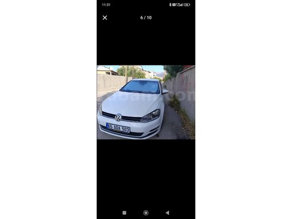 Sahibinden Volkswagen Golf 1.6 TDi BlueMotion Midline Plus 2015 Model