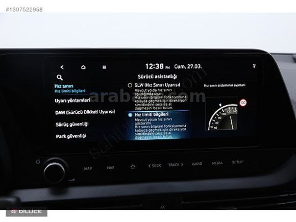 ///DİLLİCE/// 2025 HYUNDAI İ20 1.0 T-GDI STYLE + NAVİ -OTOMATİK