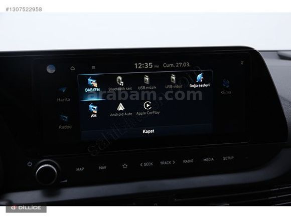 ///DİLLİCE/// 2025 HYUNDAI İ20 1.0 T-GDI STYLE + NAVİ -OTOMATİK