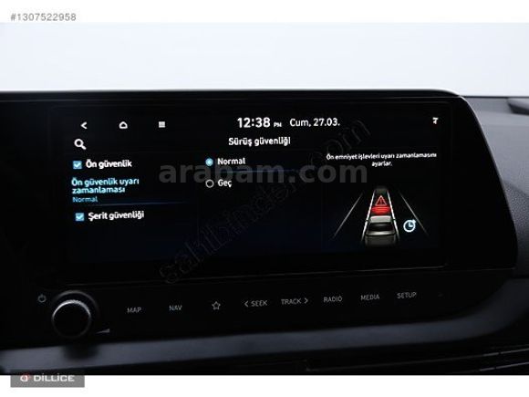 ///DİLLİCE/// 2025 HYUNDAI İ20 1.0 T-GDI STYLE + NAVİ -OTOMATİK