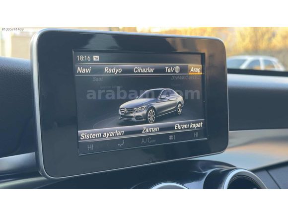 2015 MODEL C200D BLUETEC STYLE DEGİŞENSİZ K.KARTA TAKSİT
