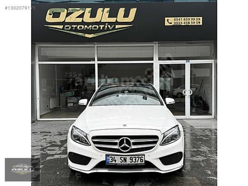 OZULU OTOMOTİVDEN HATASIZ 2017 MODEL İMZALI SERİ C200 D AMG