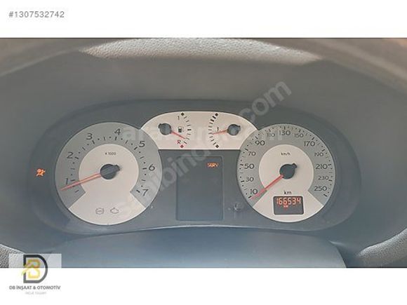 1.19 ORANLA 2007 RENAULT SYMBOL AUTHENTİQUE 166 BİN KM MANUEL