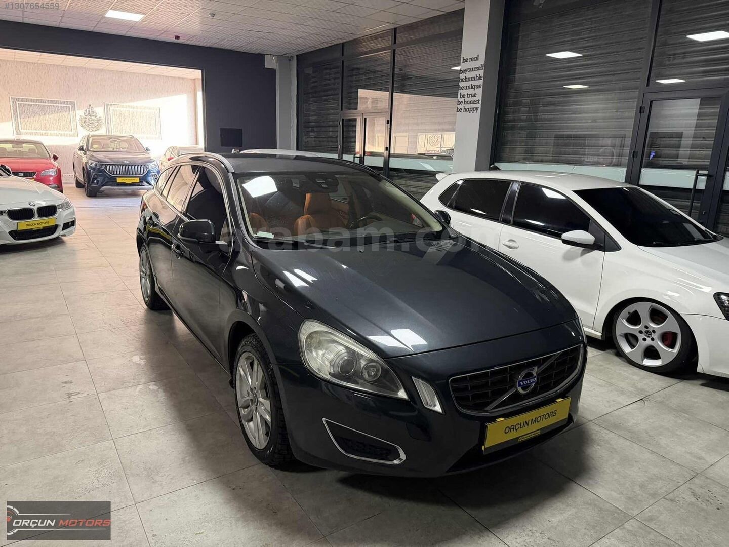 Galeriden Volvo V60 1.6 D Advance 2012 Model Gaziantep 249.000 km Füme 7