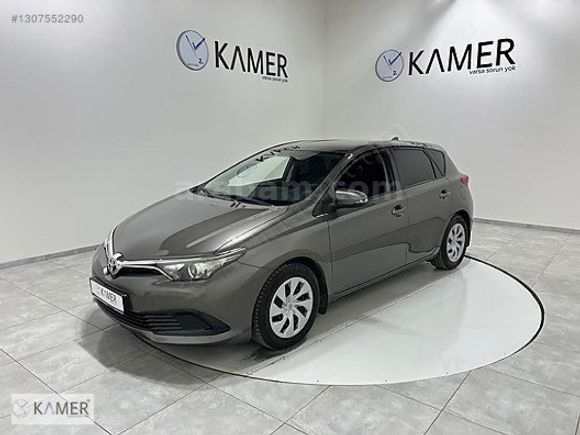 KAMER DEN 2016 MODEL TOYOTA AURİS 1.33 LİFE BENZİN MANUEL