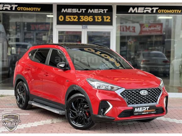 2020 HYUNDAI TUCSON 1.6 CRDI DCT N-LINE ATEŞ KIRMIZI 88.xx KM