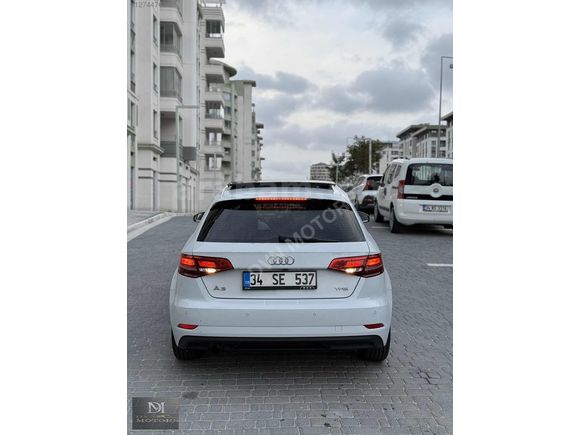 2017 AUDİ A3 1.0 TFSİ SPORTBACK DYNAMİC SERVİS BAKIMLI CAM TAVAN