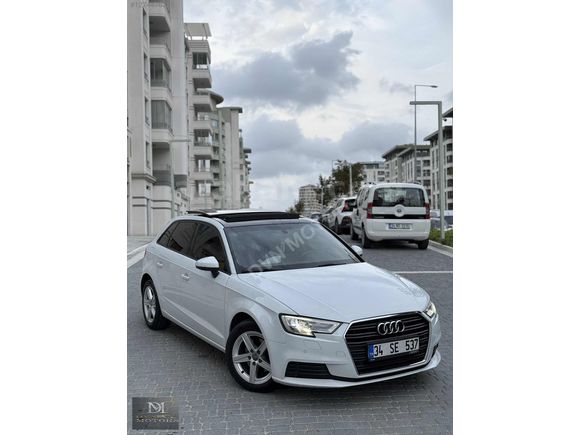 2017 AUDİ A3 1.0 TFSİ SPORTBACK DYNAMİC SERVİS BAKIMLI CAM TAVAN