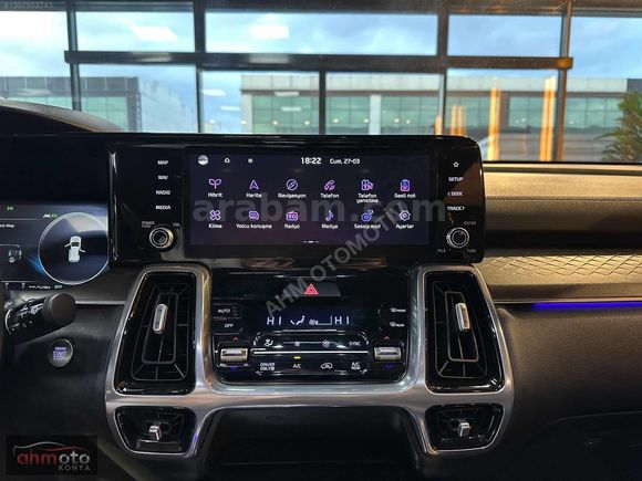BOYASIZ 2023 MODEL KIA SORENTO PRESTIGE SMART AKILLI PRK/HEAD-UP
