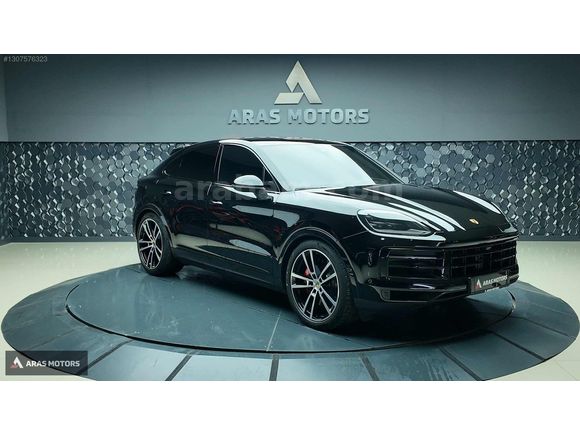 ARAS MOTORS..2023 PORSCHE CAYENNE COUPE 4.0 S V8-HEAD UP-YOLCU E