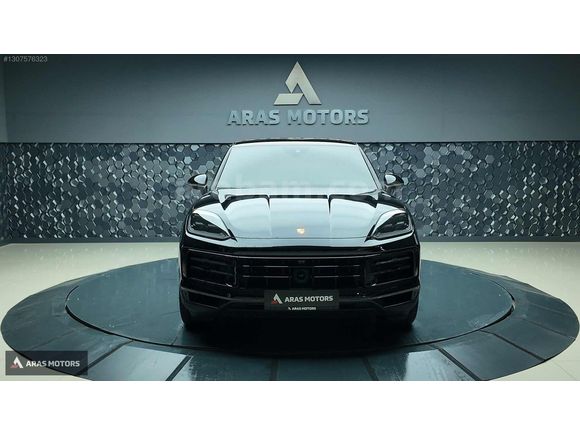 ARAS MOTORS..2023 PORSCHE CAYENNE COUPE 4.0 S V8-HEAD UP-YOLCU E