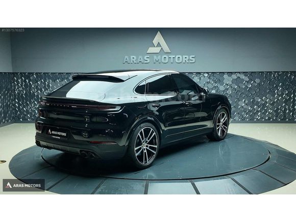 ARAS MOTORS..2023 PORSCHE CAYENNE COUPE 4.0 S V8-HEAD UP-YOLCU E