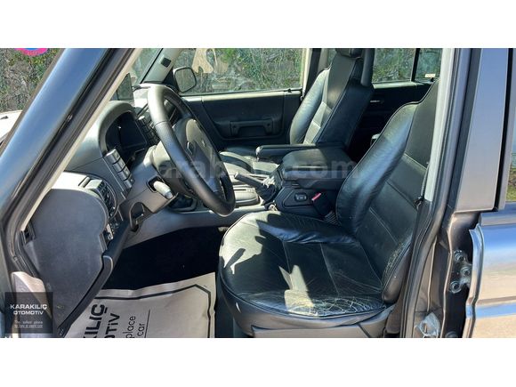 2003 MODEL DİSCOVERY 2.5 TD5 7KİŞİLİK SİYAH DERİ KOLTUK