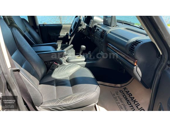2003 MODEL DİSCOVERY 2.5 TD5 7KİŞİLİK SİYAH DERİ KOLTUK