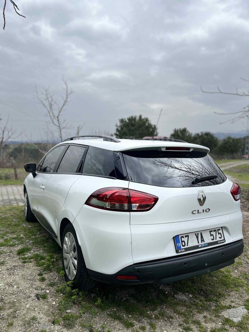 Sahibinden Renault Clio 0.9 TCe Sport Tourer Touch 2020 Model İstanbul 99.000 km Beyaz 6