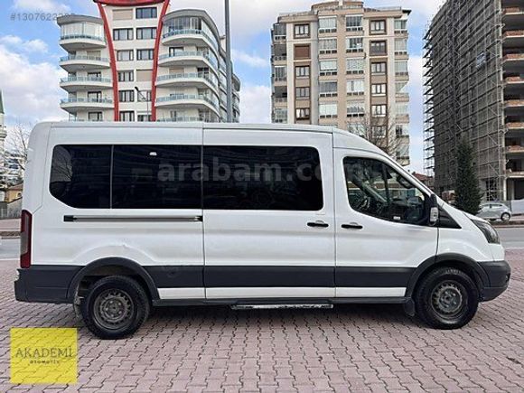 HATASIZ 2017 Model Ford Transit Uzun Şasi 155 HP 14+1 Minibüs