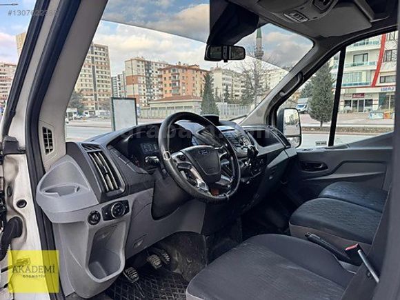 HATASIZ 2017 Model Ford Transit Uzun Şasi 155 HP 14+1 Minibüs