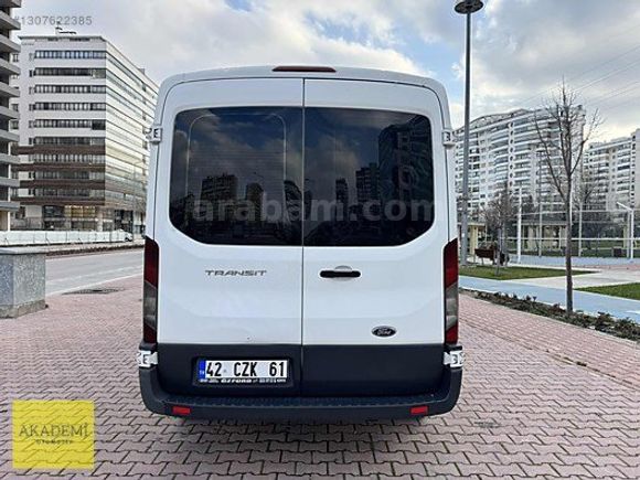 HATASIZ 2017 Model Ford Transit Uzun Şasi 155 HP 14+1 Minibüs