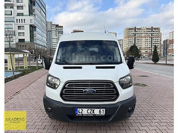 HATASIZ 2017 Model Ford Transit Uzun Şasi 155 HP 14+1 Minibüs