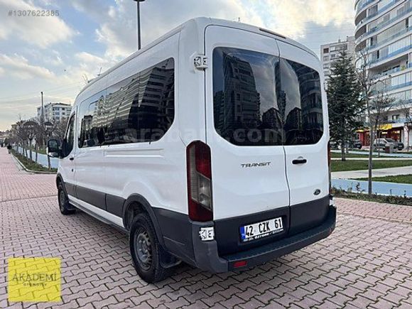 HATASIZ 2017 Model Ford Transit Uzun Şasi 155 HP 14+1 Minibüs