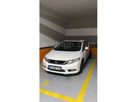 Sahibinden Honda Civic 1.6i VTEC Eco Elegance 2015 Model 198000 km Beyaz