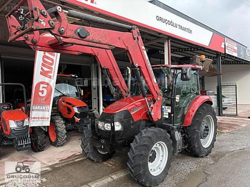 2018 CASE IH FARMALL 105C İTHAL MODELİ - 3800 ÖN YÜKLEYİCİLİ