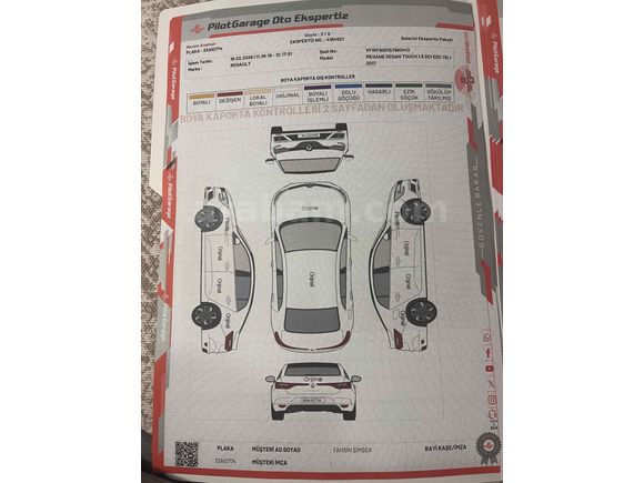 Sahibinden Renault Megane 1.5 dCi Touch 2017 Model 