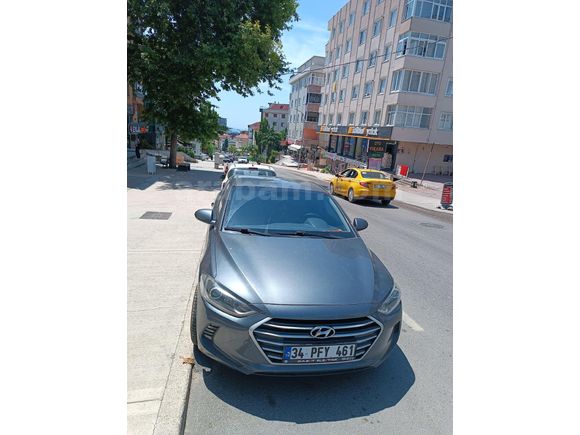 Sahibinden Hyundai Elantra 1.6 D-CVVT Style 2016 Model  120.000 km Füme
