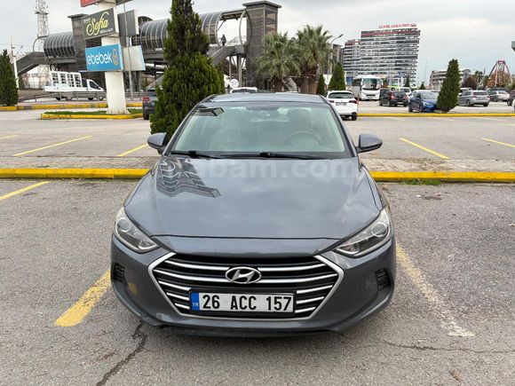 Sahibinden Hyundai Elantra 1.6 D-CVVT Style 2016 Model  120.000 km Füme