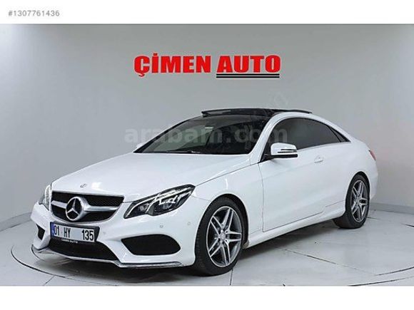 MERCEDES E250-2016-AMG-123 BİN KM-BOYASIZ-COUPE-SERVİS BAKIMLI