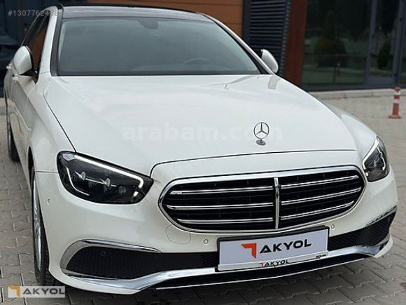 AKYOL"2022 MERCEDES E200d EXCLUSIVE 160HP COMMAND CM TVN BOYASIZ