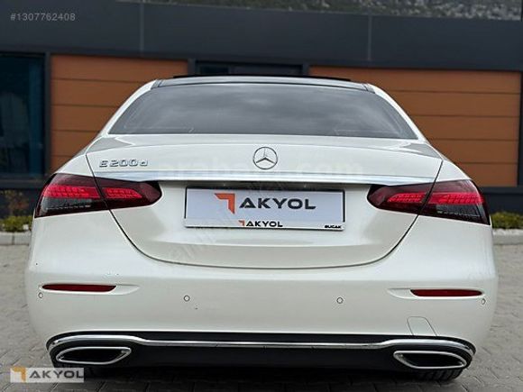 AKYOL"2022 MERCEDES E200d EXCLUSIVE 160HP COMMAND CM TVN BOYASIZ