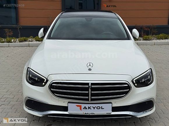 AKYOL"2022 MERCEDES E200d EXCLUSIVE 160HP COMMAND CM TVN BOYASIZ