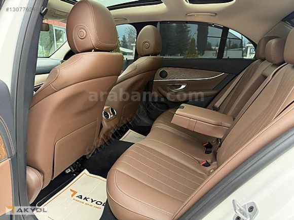 AKYOL"2022 MERCEDES E200d EXCLUSIVE 160HP COMMAND CM TVN BOYASIZ